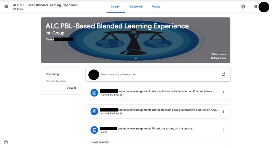 Design Thinking course student prototype